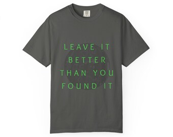 Camiseta con arte lineal del Planeta Tierra, camiseta de moda sostenible