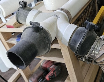 Válvula de bola de vacío para taller de carpintería