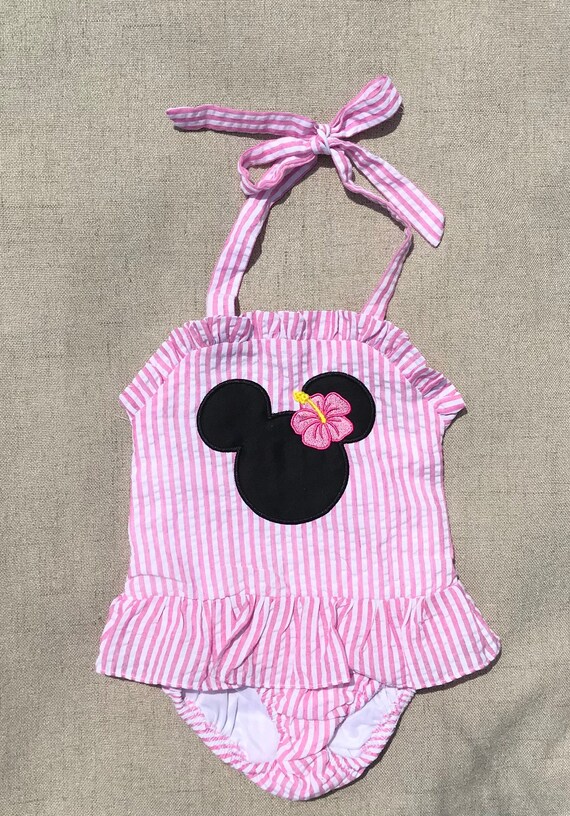 minnie mouse baby bathing suit