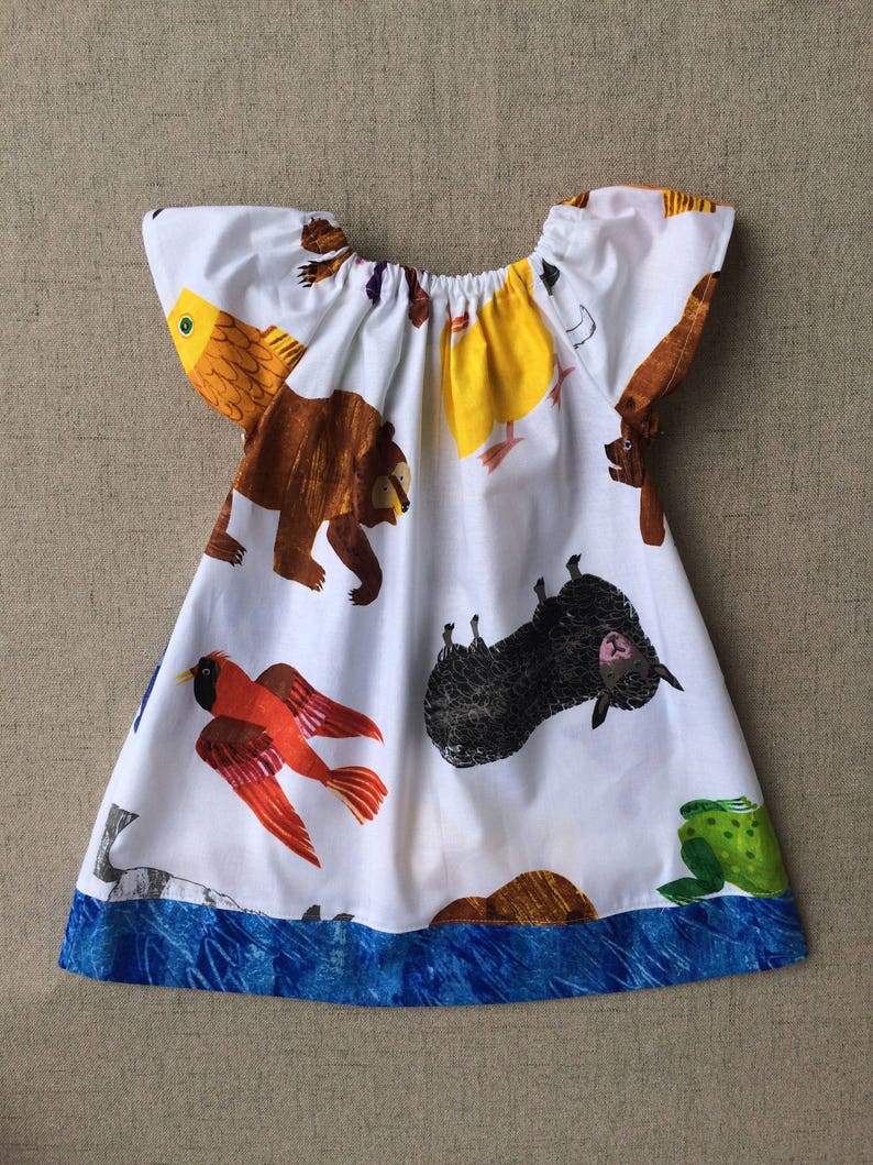 Brown Bear Dress Brown Bear Brown Bear Birthday Dress Eric Etsy