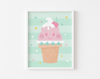 Ice Cream Cone - "Zoey"