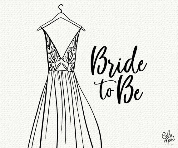 Free Free 231 Wedding Dress Outline Svg SVG PNG EPS DXF File