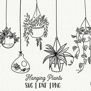 Spring Clipart Silhouette Cameo Cricut Svg Dxf Png Blooming Plants Cut file Flower Bottle Terrarium Bundle SVG Leaves Wild Flowers