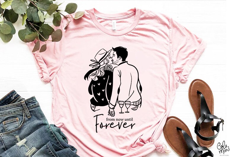 Download Romantic Couple SVG Valentine SVG Love Picnic Heart | Etsy