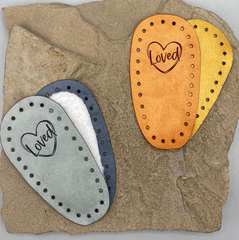 Suelas de botín de bebé de gamuza sintética / Pantuflas clásicas de ganchillo / Patrón de punto Prairie / Suelas de zapatos de bebé DIY / Personalizadas / Botines de punto y ganchillo imagen 17
