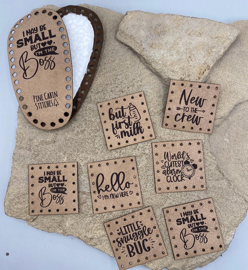 Suelas de botín de bebé de gamuza sintética / Pantuflas clásicas de ganchillo / Patrón de punto Prairie / Suelas de zapatos de bebé DIY / Personalizadas / Botines de punto y ganchillo imagen 9