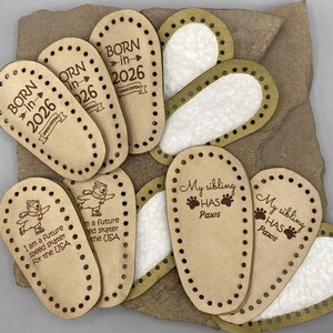 Suelas de botín de bebé de gamuza sintética / Pantuflas clásicas de ganchillo / Patrón de punto Prairie / Suelas de zapatos de bebé DIY / Personalizadas / Botines de punto y ganchillo imagen 10