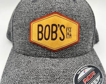 IRON ON, Heat activated adhesive, Ultra Suede, Patches, Labels, Sew on Tags, Trucker Hat, Customize, Baseball Caps, emblems, appliqué, Hat