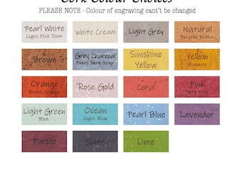 CORK Tags Washable - Customize your own ID Label, Sew on Tags, Knitting Crochet clothing labels, Cork, Vegan, Natural, Rivet, Chicago Screws
