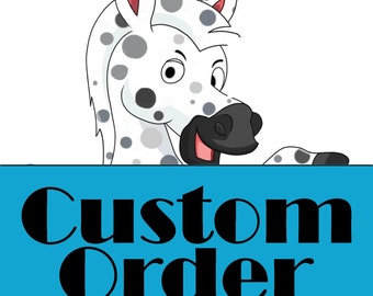 CUSTOM order for kim - upgraded size - 1.5x1.5" - 50pcs - Pegasus