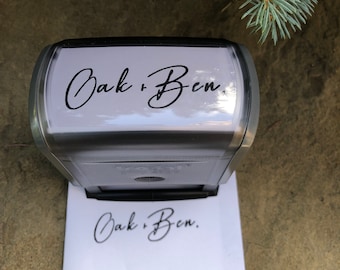 Self Inking Stamps, Trodat, Rubber Stamp, Rectangle