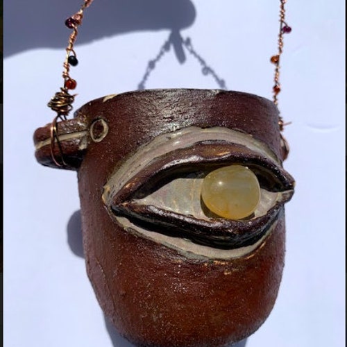 Eye of the Agate Hanging Planter