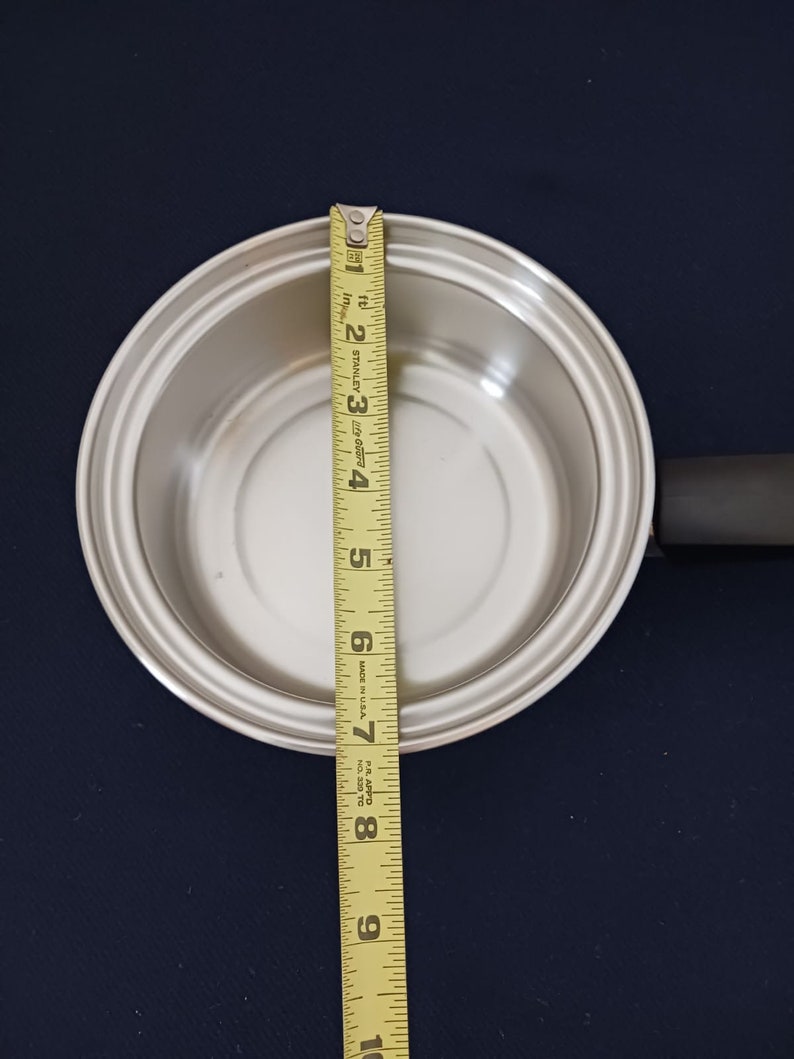 Vintage Sealomatic Thermium Multiplex Stainless Steel 1 Quart Sauce