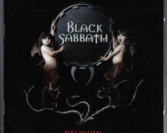 Black Sabbath Reunión CD usado 1998 Ozzy