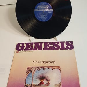 Genesis Vinyl In The Beginning Peter Gabriel Used Record Vintage Album