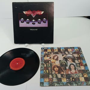 Aerosmith Rock Used Vinyl Record LP 1976 Terre Haute Pressing