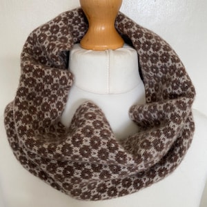 snood tobacco Fair Isle Snood