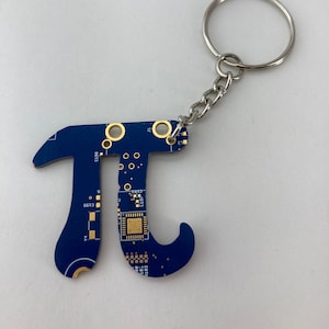 Circuit Board Pi Keychains | 100% Recycled