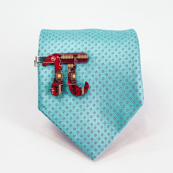 Pi Tie Clips | Made with 100% Recycled PCB