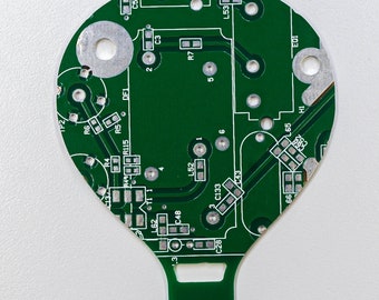 Hot Air Balloon - Cut From Recycled Circuit Board - Choose Option: Magnet, Pin or Ornament