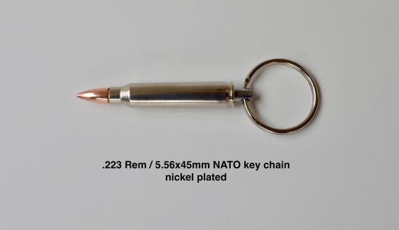 5.56//223 Remington Inert Caliber Keychain Brass and Nickle Avaliable