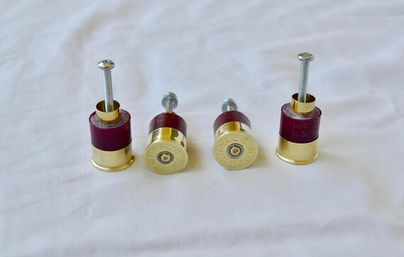 Shotgun Shell Drawer Pull Cabinet Knob 12 Gauge Shotshell Etsy
