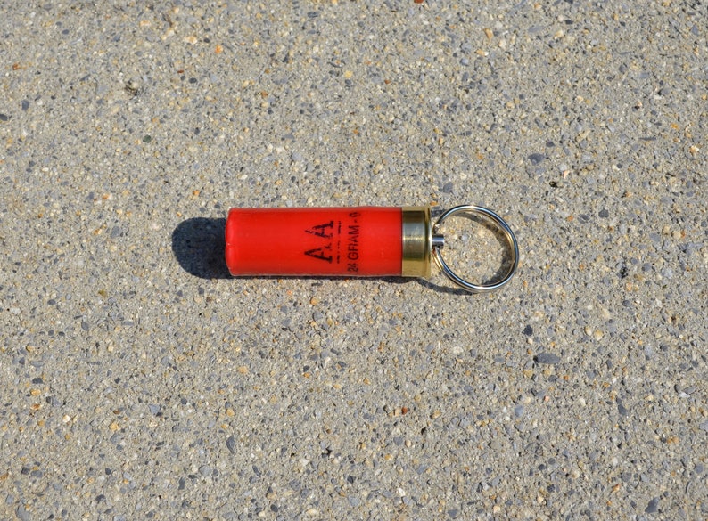 Shotgun Shell Keychain Qty. 1 12 Gauge Shotshell Key Ring Etsy