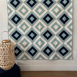 Enchanting Diamonds Quilt Pattern - PDF ONLY