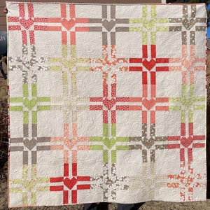 Darling Hearts Quilt Pattern (PDF Download Only)