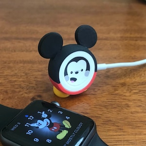 Apple Watch Charger Cover - Mickey Mouse Inspired 3D Printed Accessory