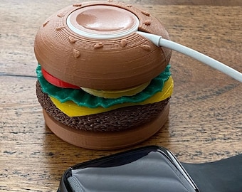NEW! BigUp Burger Deluxe with Cheese - Apple Watch Charger Cover