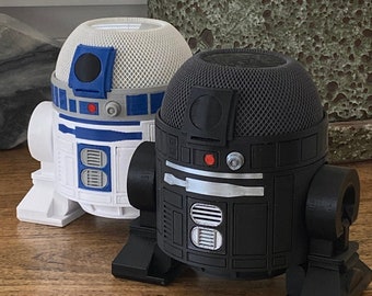 UPDATED! Apple HomePod Mini  - R2D2 inspired accessory - White and Black options