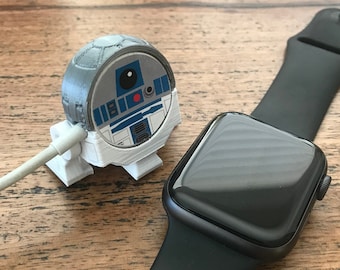 Apple Watch Charger Cover - R2D2 Inspired 3D Printed Accessory