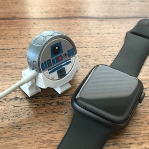 Apple Watch Charger Cover - R2D2 Inspired 3D Printed Accessory