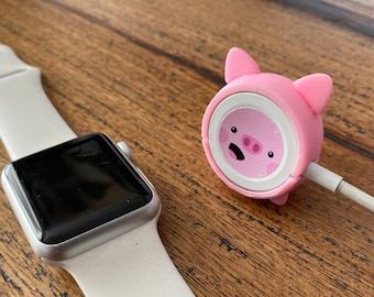 Apple Watch Charger Cover - Pig 3D Printed Accessory