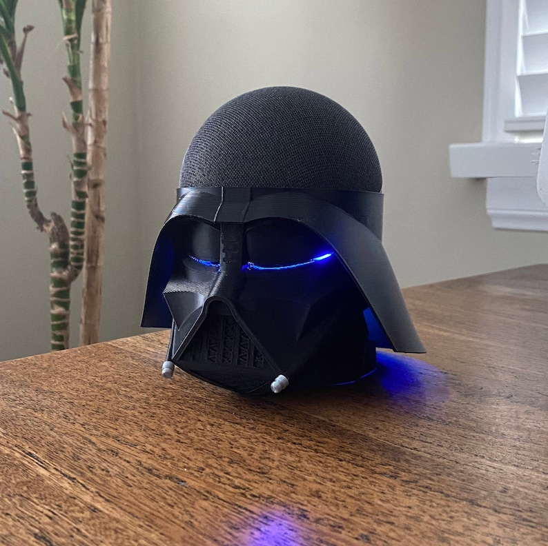 Amazon Echo DOT 4th & 5th Generation Fan Made SciFi Helmet.. Made for the SMALL Echo Dot. image 2