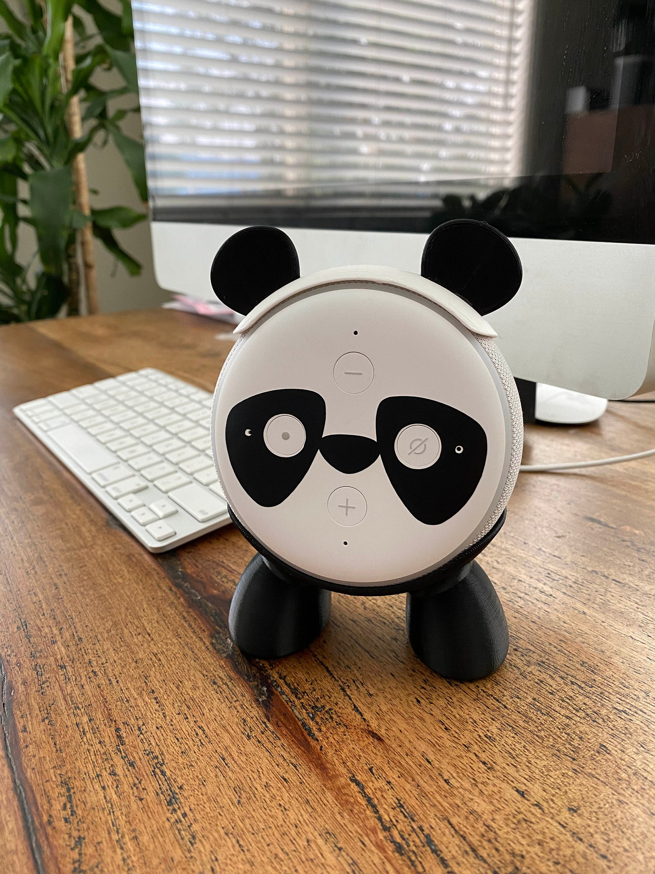 Echo Dot Panda sized for 2nd and 3rd Generation  Dot 