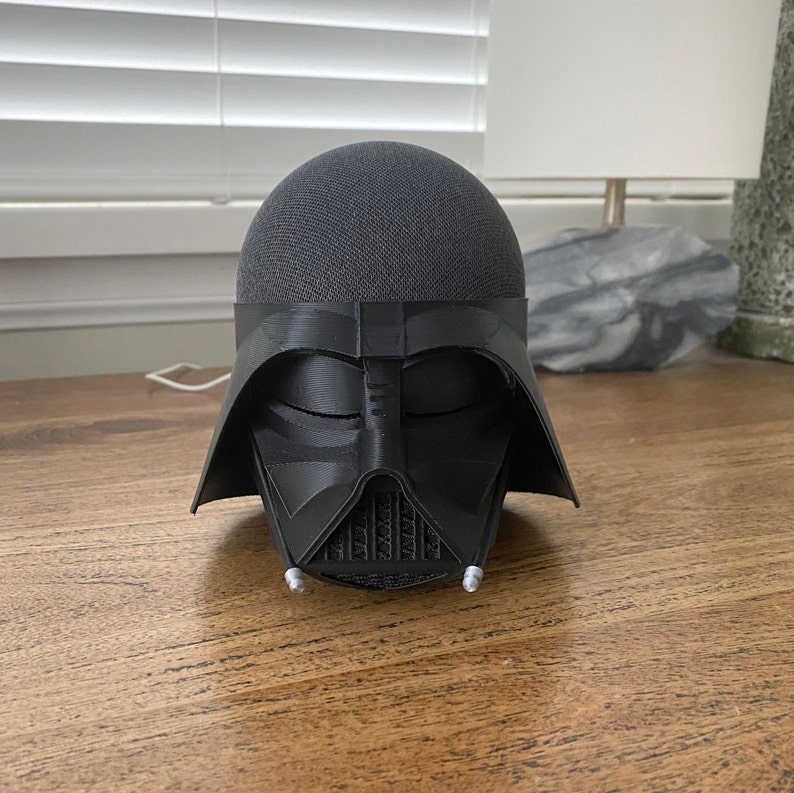 Amazon Echo DOT 4th & 5th Generation Fan Made SciFi Helmet.. Made for the SMALL Echo Dot. image 4