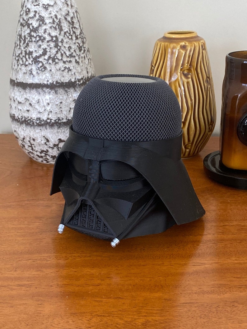 Amazon Echo DOT 4th & 5th Generation Fan Made SciFi Helmet.. Made for the SMALL Echo Dot. HomePod Vader