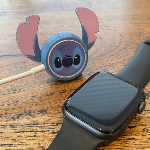 Apple Watch Charger Cover - Stitch Inspired 3D Printed Accessory