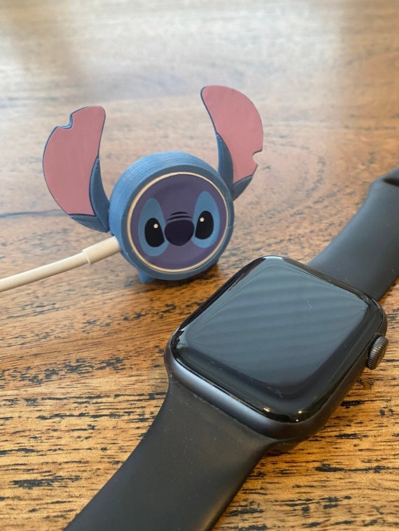 Stitch ou Angel Apple Watch Charger Buddy, étui pour chargeur de montre,  station d'accueil, étui pour chargeur imprimé en 3D -  France