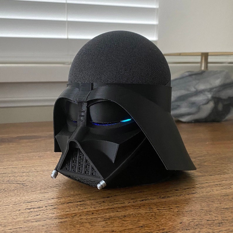 Amazon Echo DOT 4th & 5th Generation Fan Made SciFi Helmet.. Made for the SMALL Echo Dot. image 1