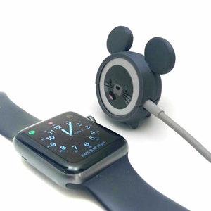 Funda de carga para Apple Watch: accesorio impreso en 3D con forma de ratón