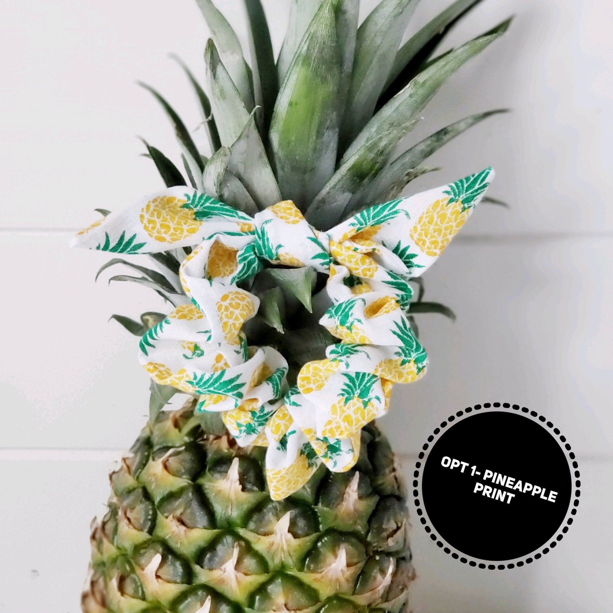 PINEAPPLE INFERTILITY SCRUNCHIES