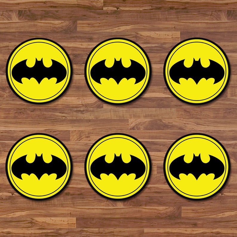 Batman Cupcake Toppers - Batman Stickers - Black Yellow Symbol - Batman Birthday - Batman Printables - Batman 2 inch Spherical Stickers 100653 image relating to Batman Cupcake Toppers Printable called Batman Cupcake Toppers - Batman Stickers - Black Yellow Symbol - Batman Birthday - Batman Printables - Batman 2 inch Spherical Stickers 100653