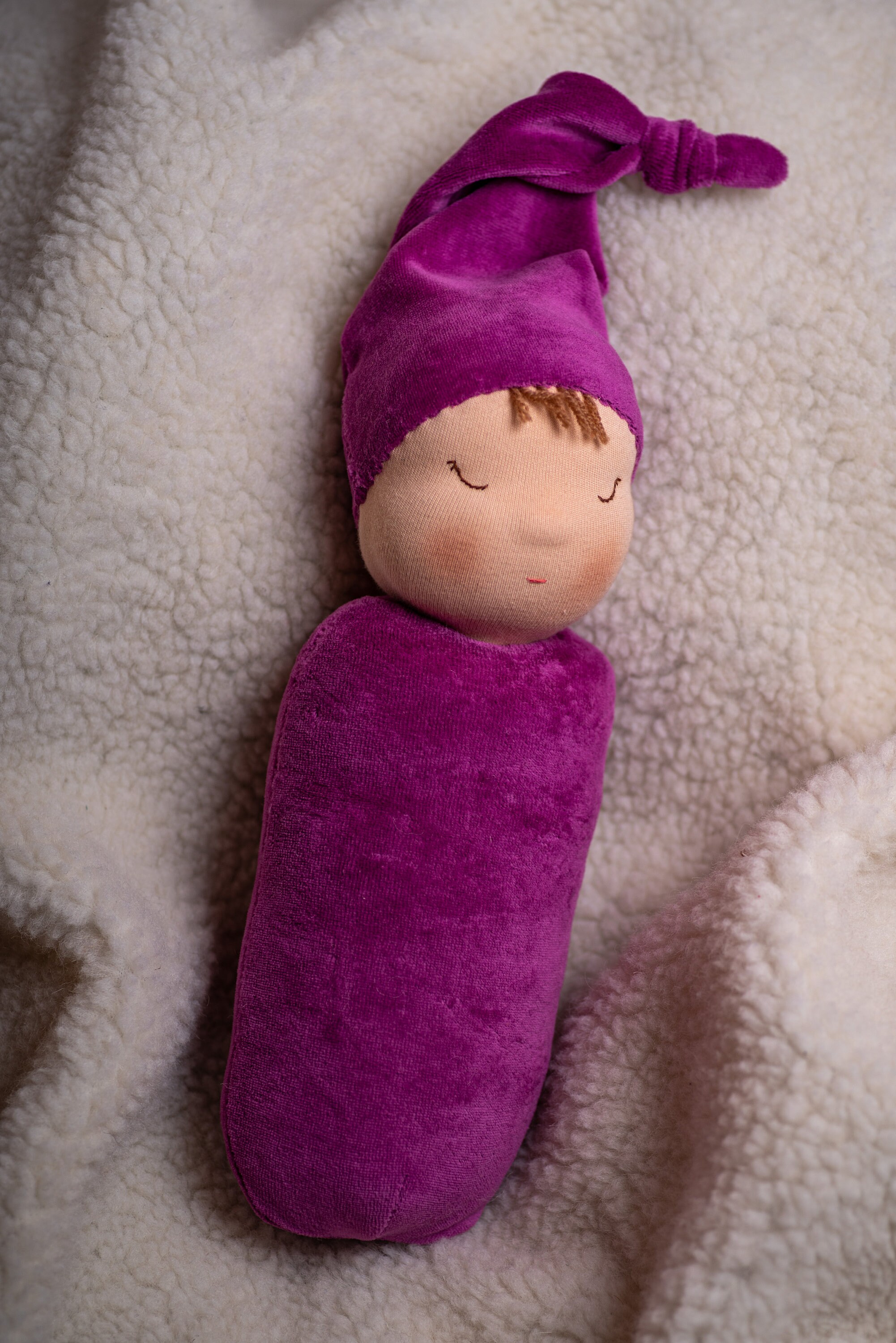 DIY Waldorf Doll PDF Pattern Waldorf Sleeping Doll 12 Inch Etsy