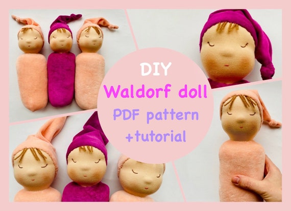 diy waldorf doll