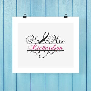 Mr and Mrs Svg, Mr and Mrs Clip Art, Mr and Mrs Monogram Svg, Wedding Monogram Svg, Wedding Svg, Mr and Mrs Split Monogram Svg, Svg Files