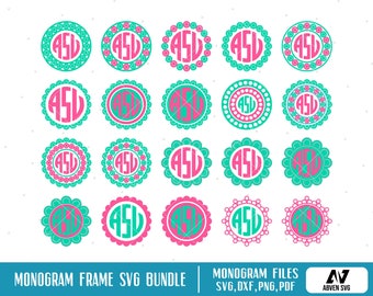Download Monogram Svg Car Etsy