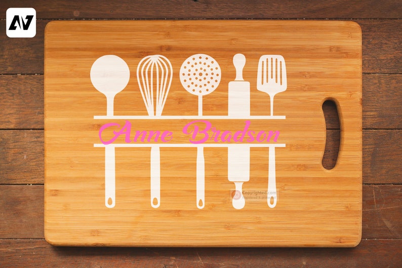 Download Kitchen Svg Kitchen Monogram Svg Queen of the Kitchen Svg ...
